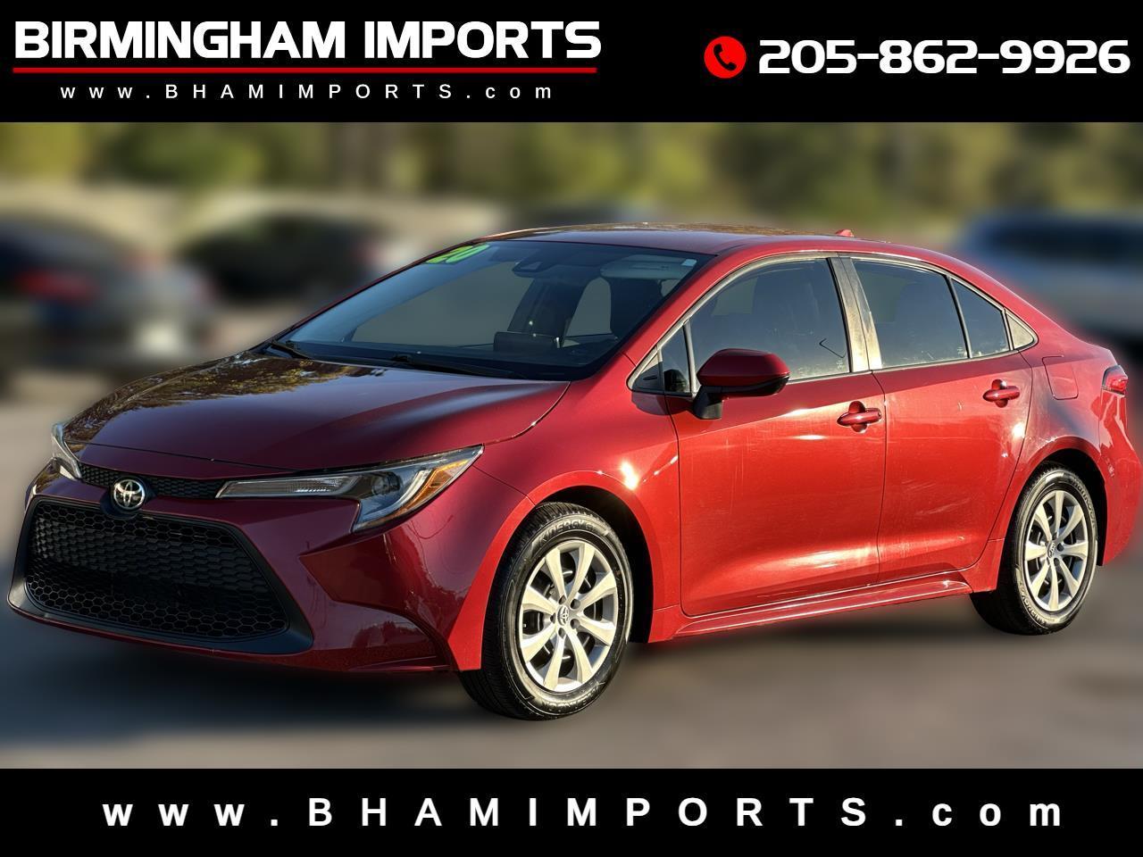 Toyota Corolla LE CVT (Natl) 2020