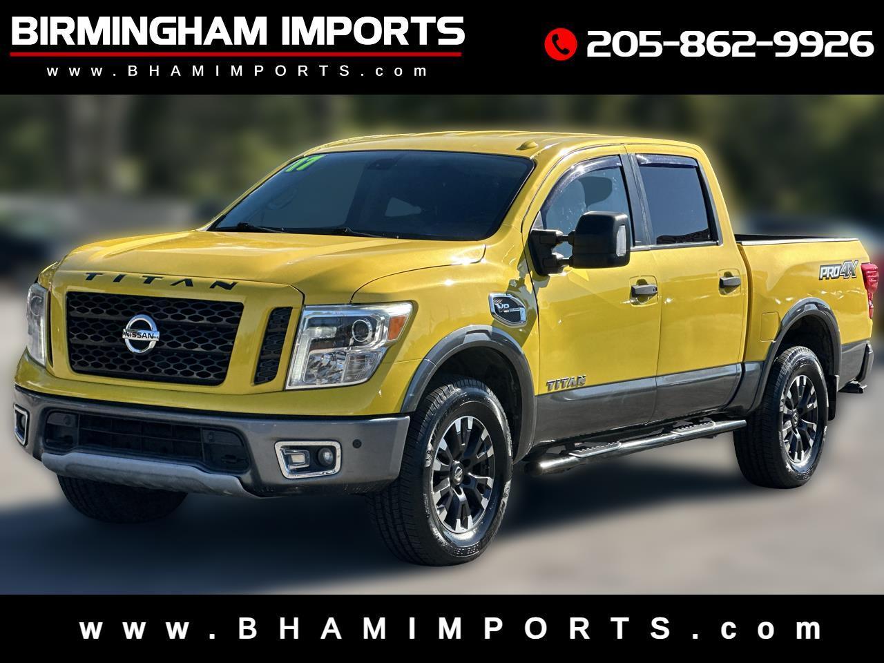 Nissan Titan 4x4 Crew Cab PRO-4X 2017