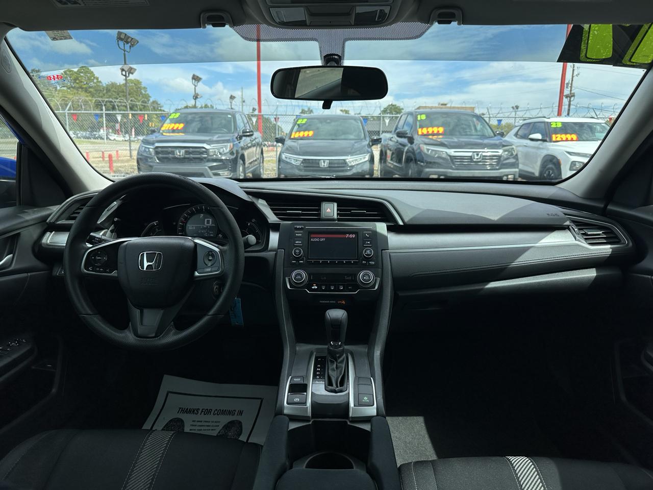 Honda Civic Sedan LX CVT 2017