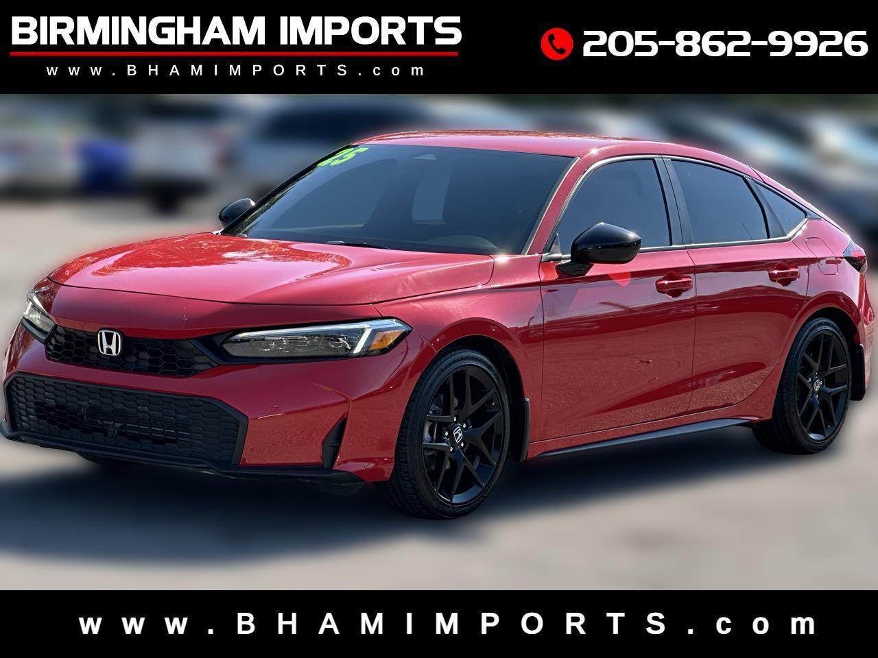 2025 Honda Civic Hatchback Sport CVT