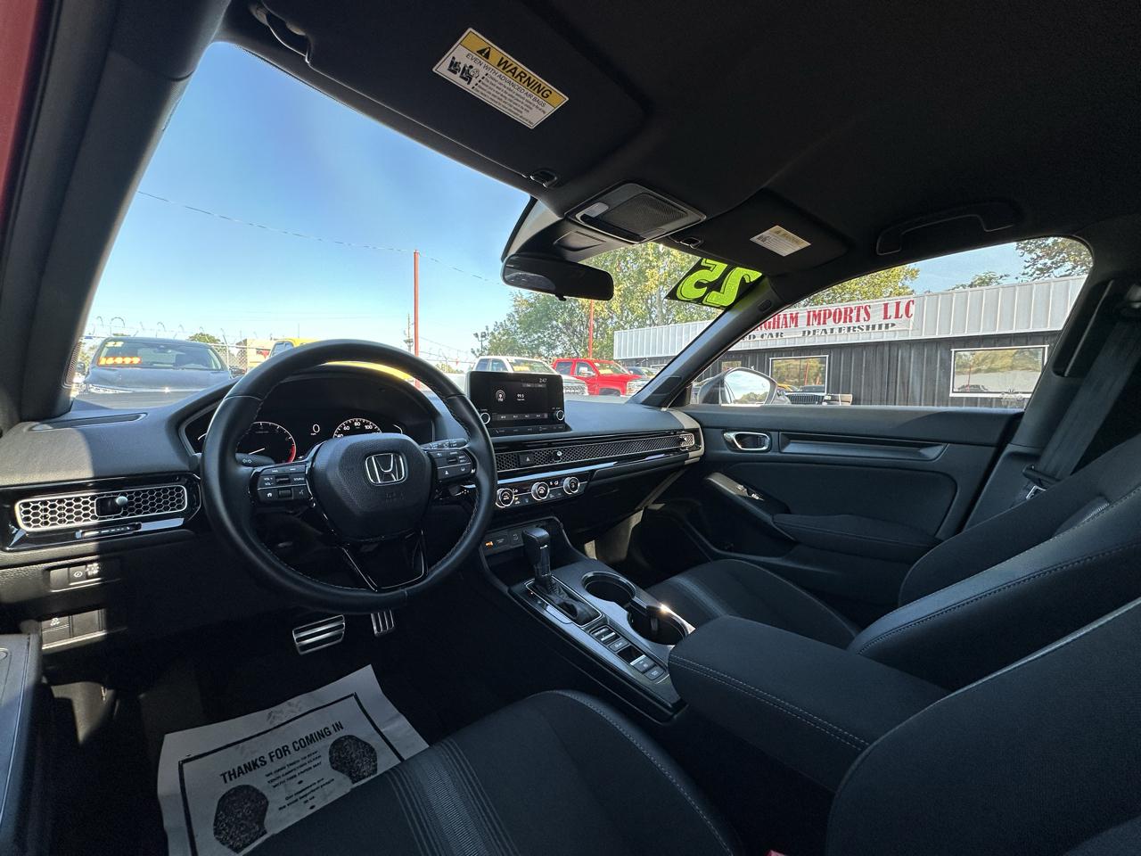 Honda Civic Hatchback Sport CVT 2025