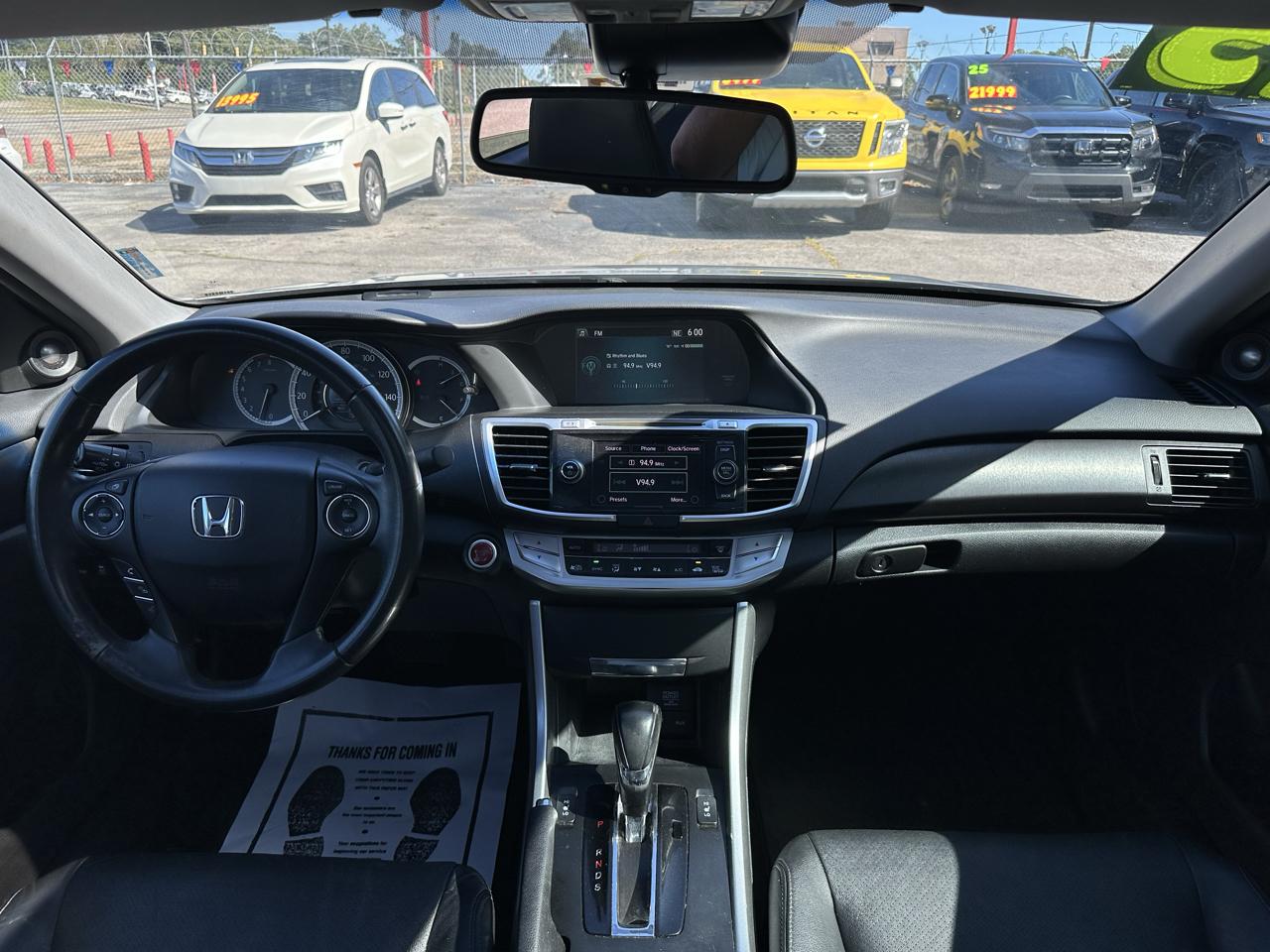 Honda Accord Sdn 4dr V6 Auto EX-L 2013