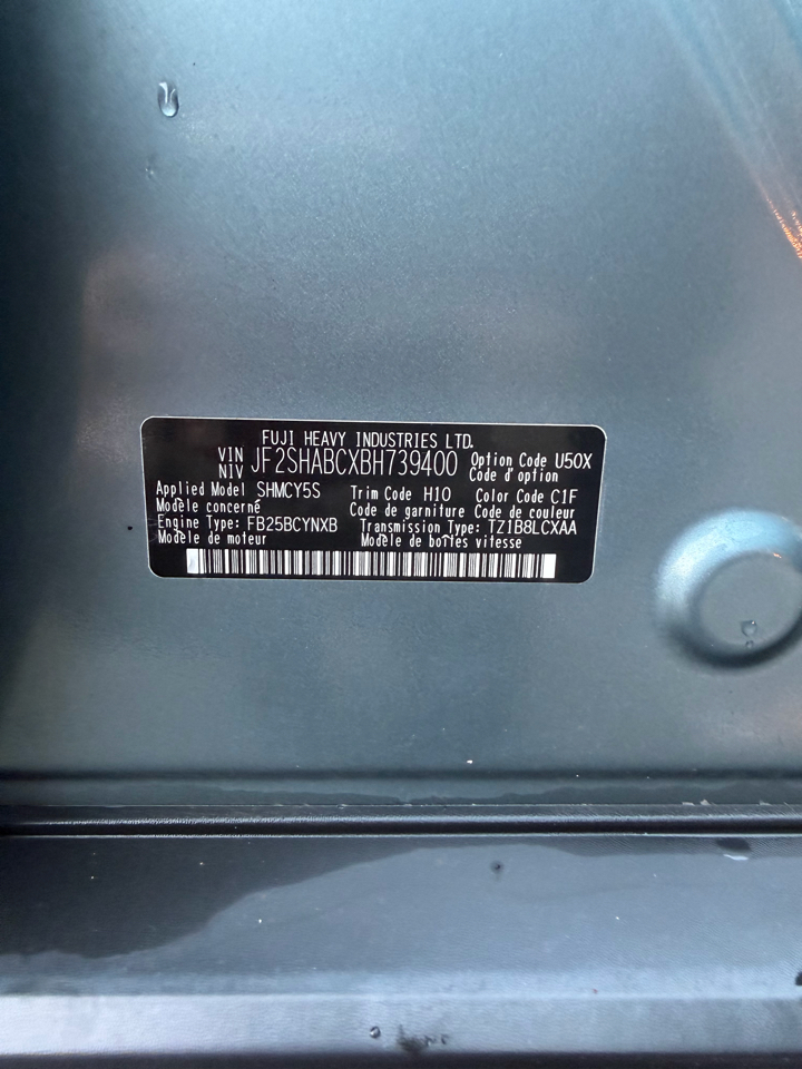 Subaru Forester 2.5 X Premium Package 2011