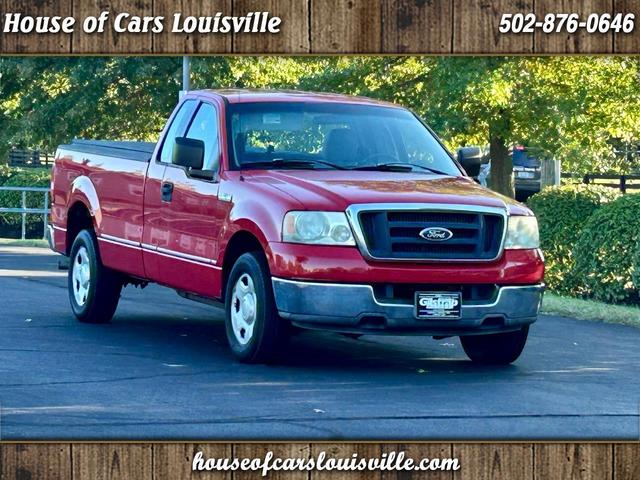 Red 2004 Ford F-150 Pickup Truck Rear-Wheel Drive Automatic