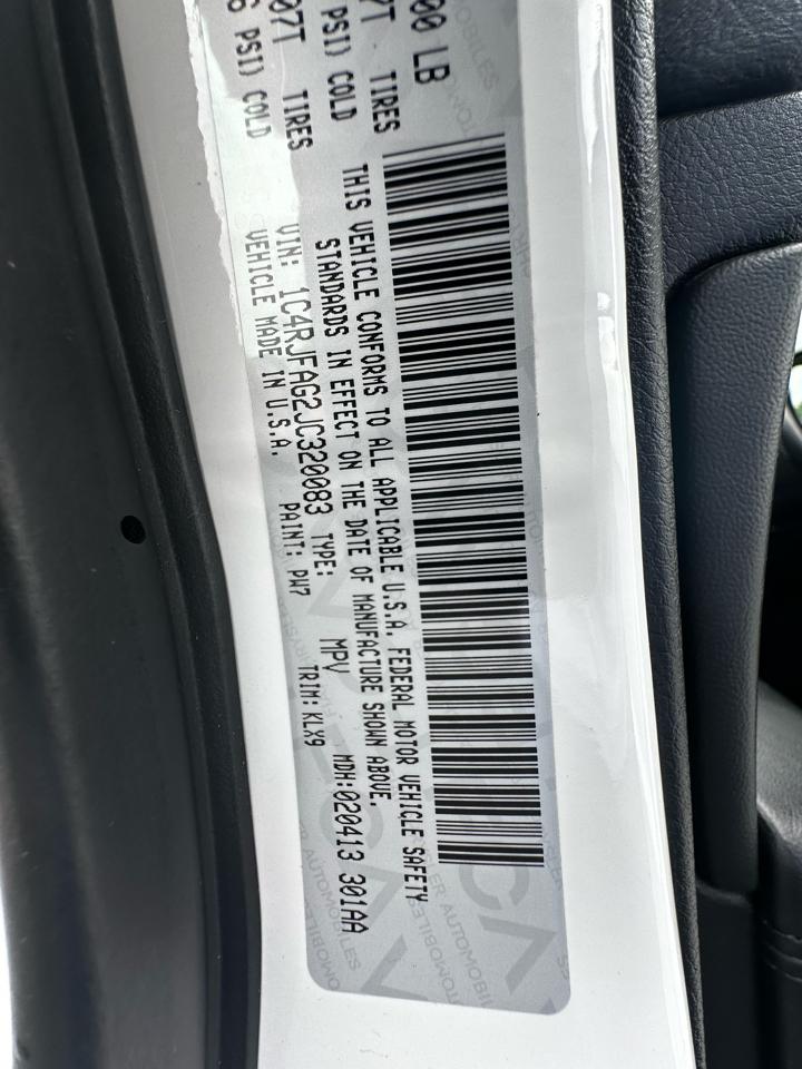 Jeep Grand Cherokee Altitude 4x4 *Ltd Avail* 2018