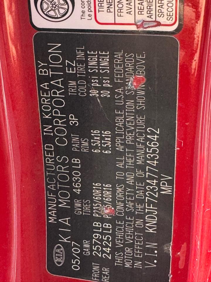 Kia Sportage 2WD 4dr V6 Auto LX 2007