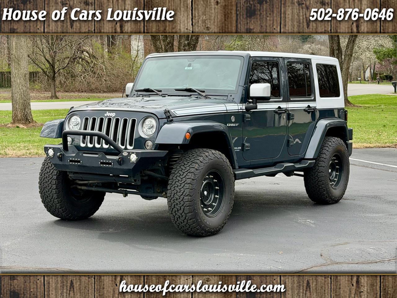 Jeep Wrangler Unlimited Chief Edition 4x4 *Ltd Avail* 2017