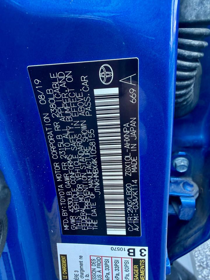 Toyota C-HR Limited FWD (Natl) 2019