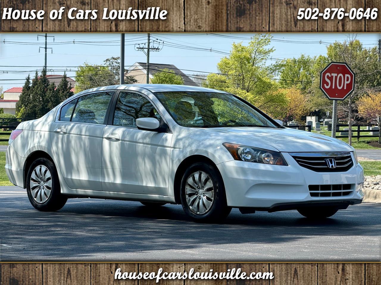 Honda Accord Sdn 4dr I4 Auto LX 2012