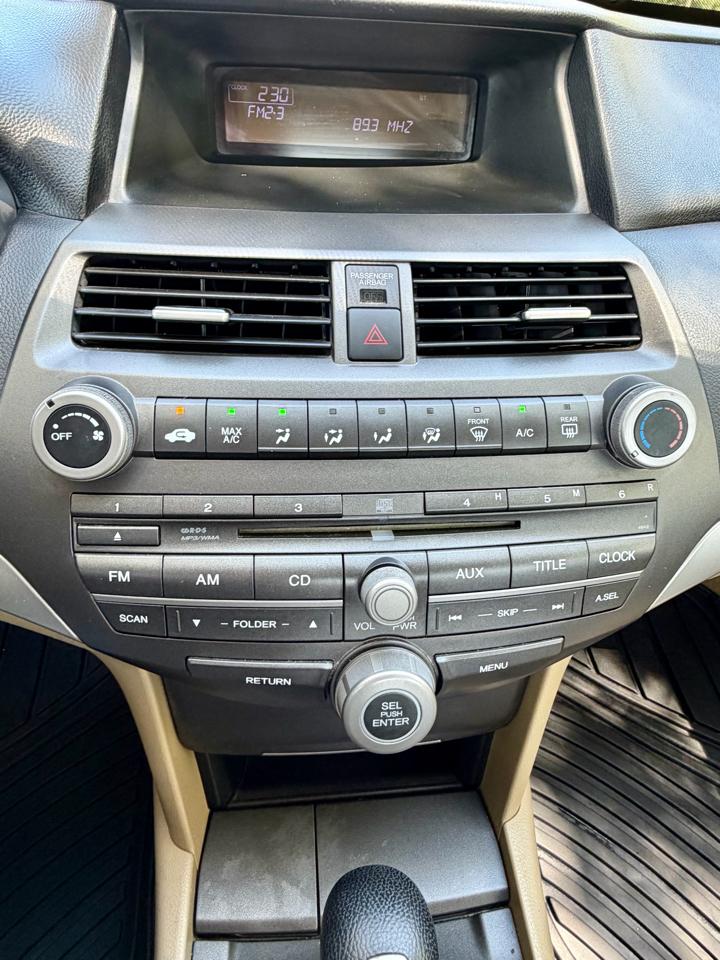 Honda Accord Sdn 4dr I4 Auto LX 2012