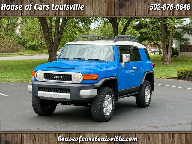 Blue 2007 Toyota FJ Cruiser 4WD SUV / Crossover Four-Wheel Drive Manual