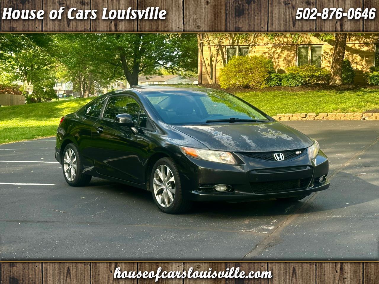 Honda Civic Cpe 2dr Man Si 2012