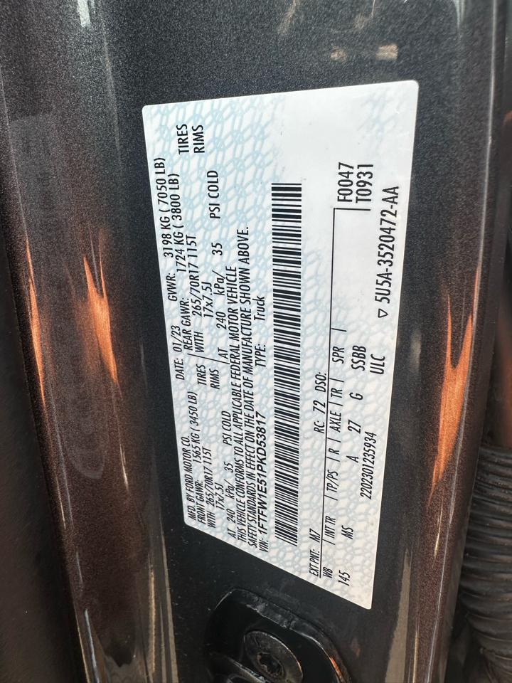 Ford F-150 King Ranch 4WD SuperCrew 5.5' Box 2023