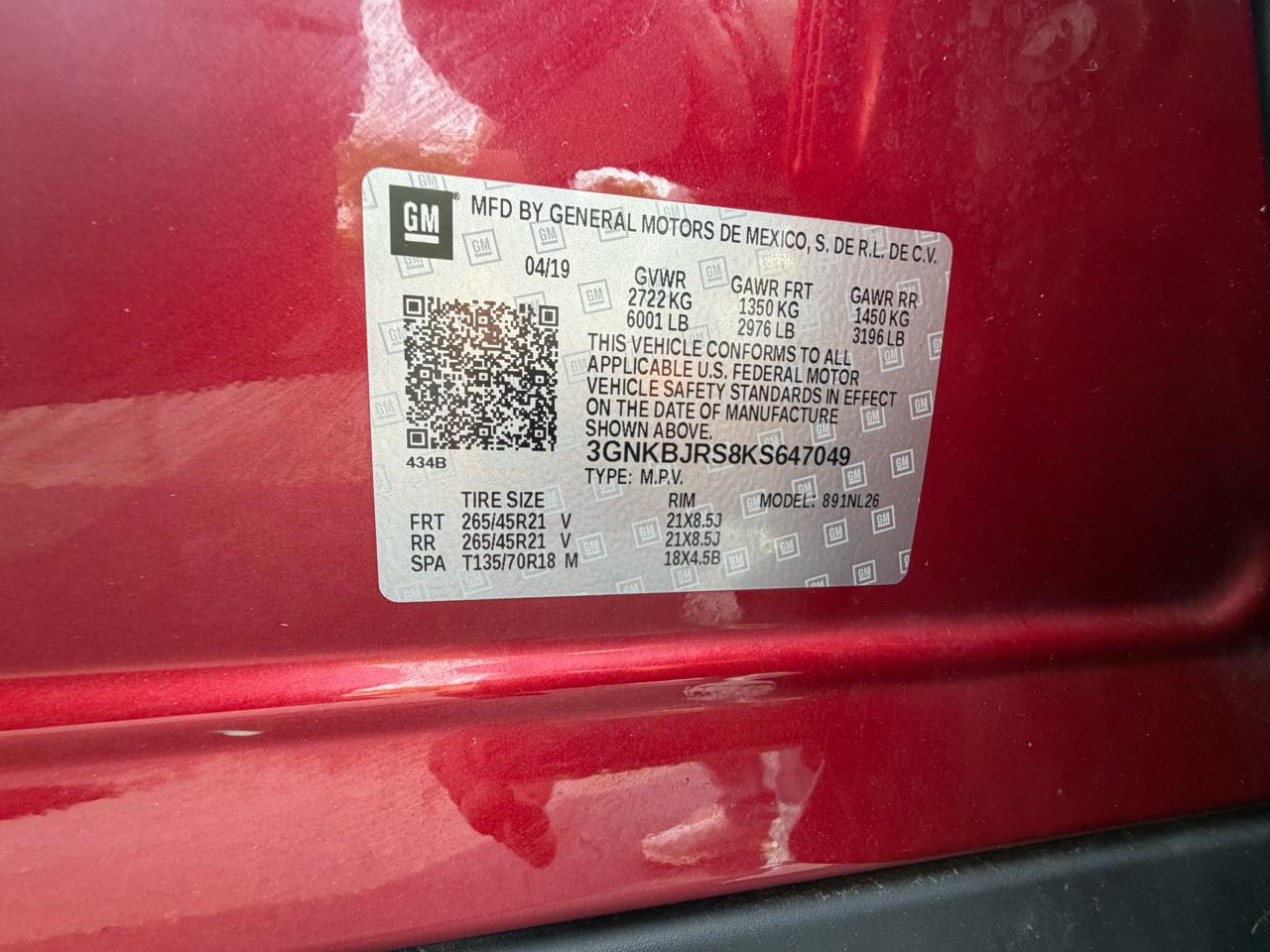 Chevrolet Blazer AWD 4dr RS 2019