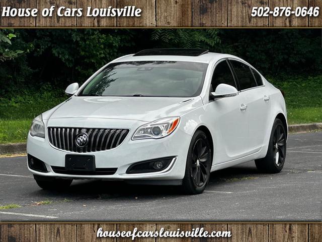 White 2016 Buick Regal Premium II Sedan FWD Sedan Front-Wheel Drive Automatic