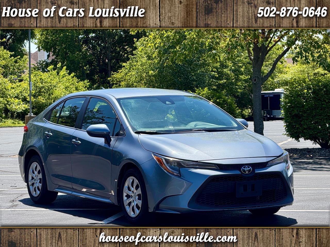 Toyota Corolla 4dr Sdn LE Auto 2021