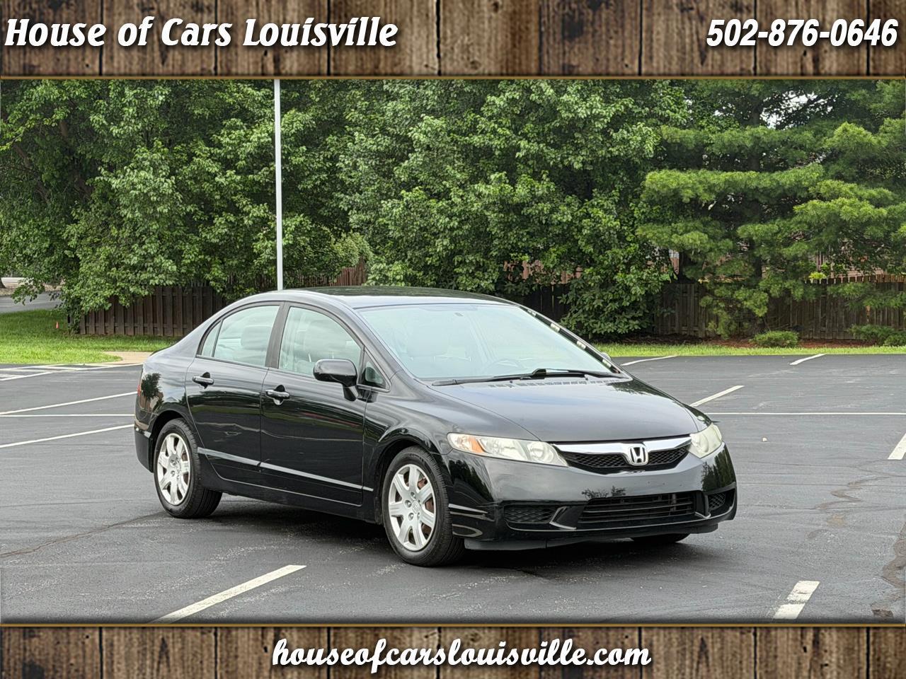 Honda Civic Sdn 4dr Man LX 2010