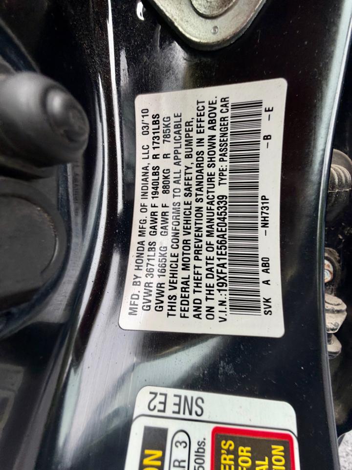 Honda Civic Sdn 4dr Man LX 2010