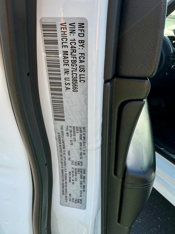 Jeep Grand Cherokee Limited X 4x4 2020