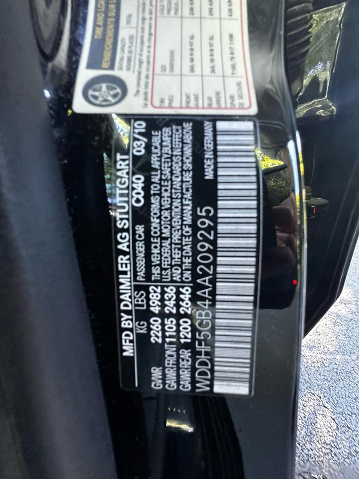 Mercedes-Benz E-Class 4dr Sdn E 350 Sport RWD 2010