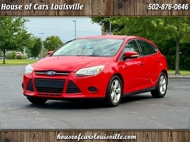 Red 2014 Ford Focus Hatchback Front-Wheel Drive Automatic