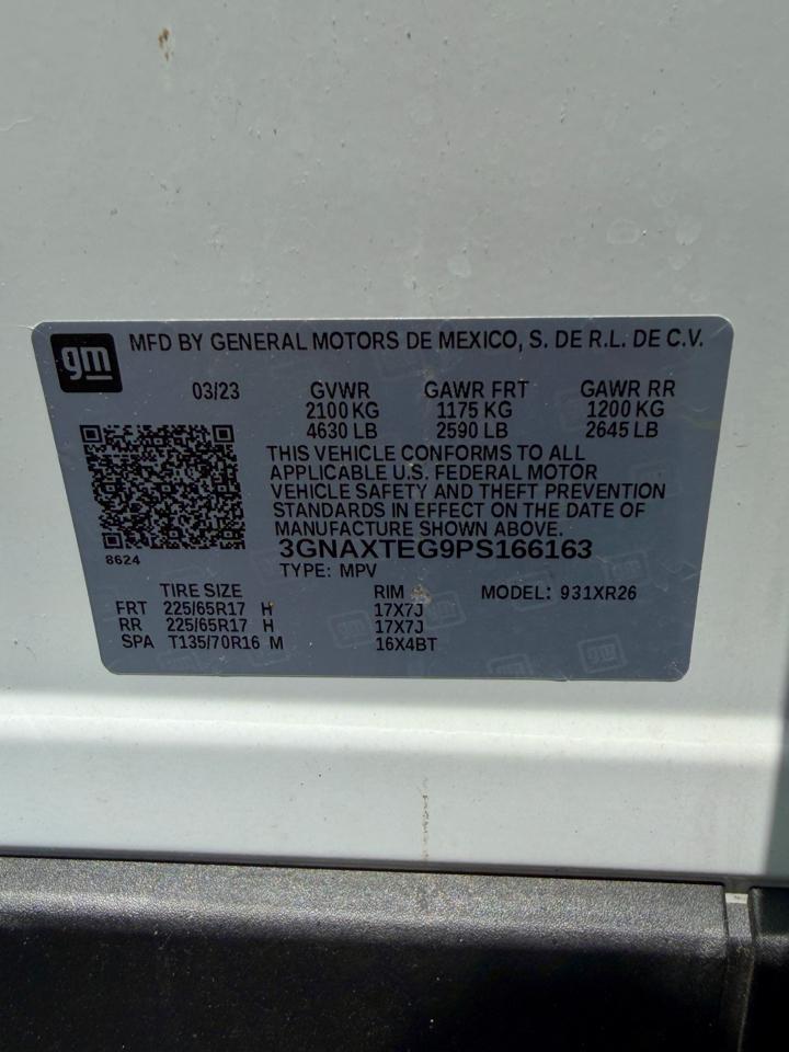 Chevrolet Equinox AWD 4dr LT w/2FL 2023