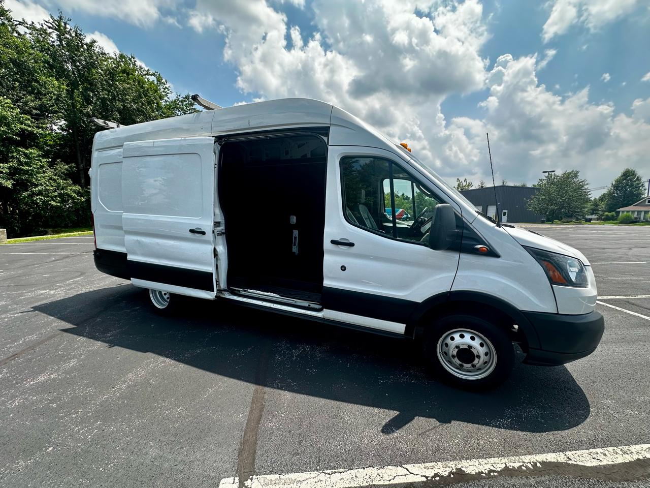 Ford Transit Van T-350 HD 148" EL Hi Rf 9950 GVWR Sliding RH Dr DRW 2019