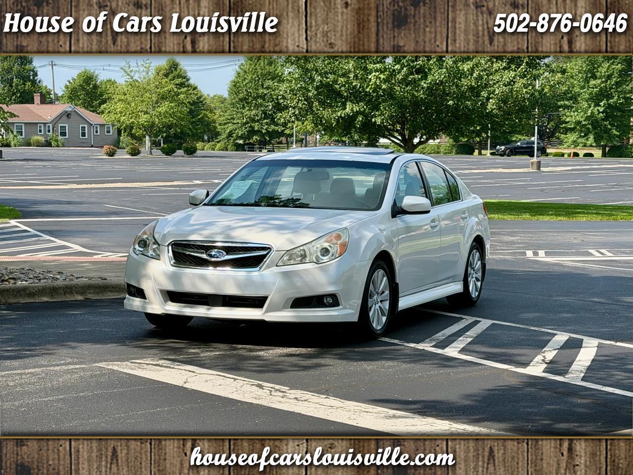 Subaru Legacy 4dr Sdn H4 Auto 2.5i Ltd Pwr Moon 2011