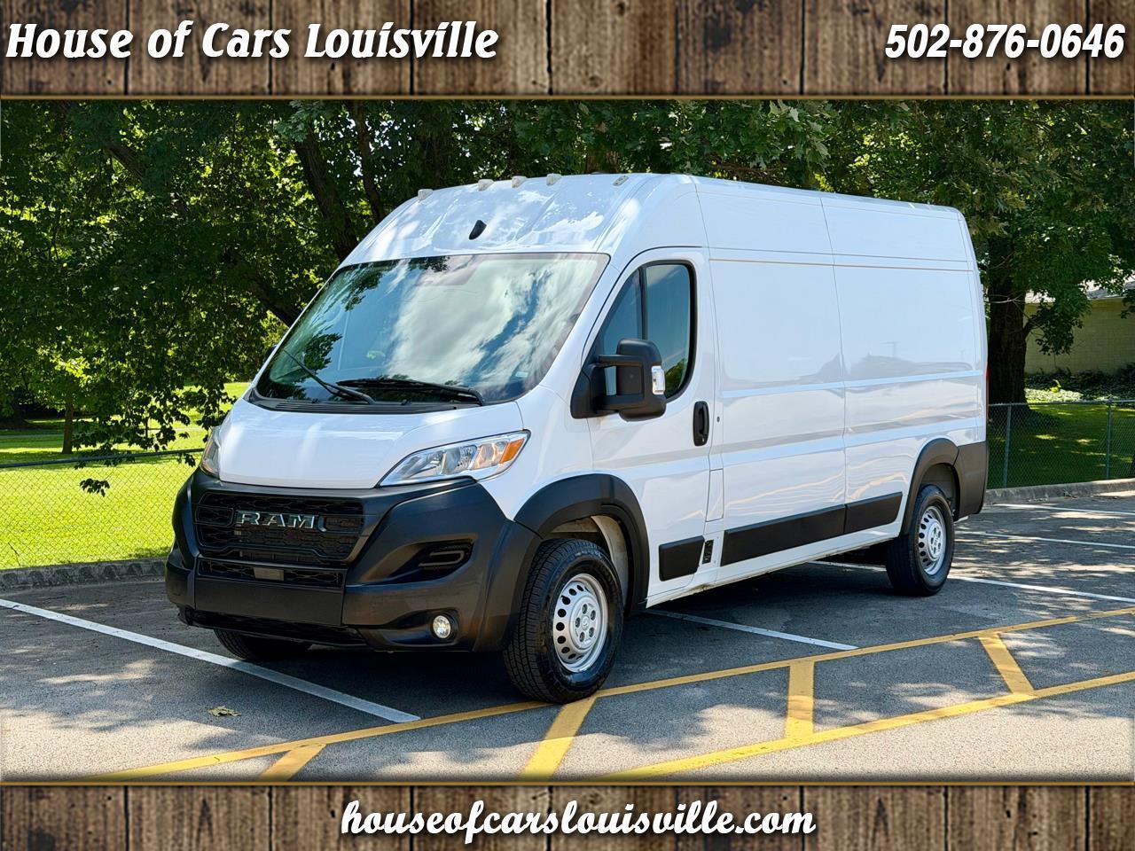 RAM ProMaster Cargo Van Tradesman 2500 High Roof 159" WB w/Pass Seat 2024