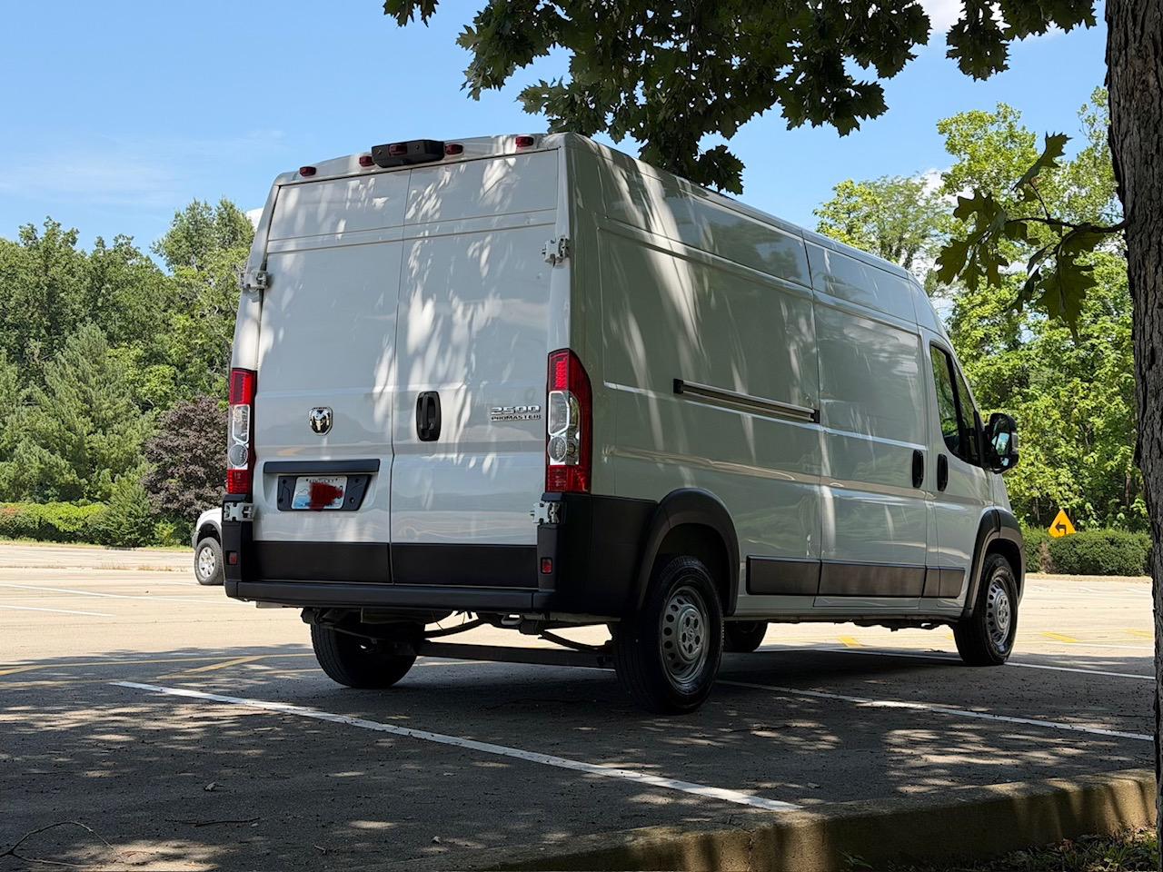 RAM ProMaster Cargo Van Tradesman 2500 High Roof 159" WB w/Pass Seat 2024