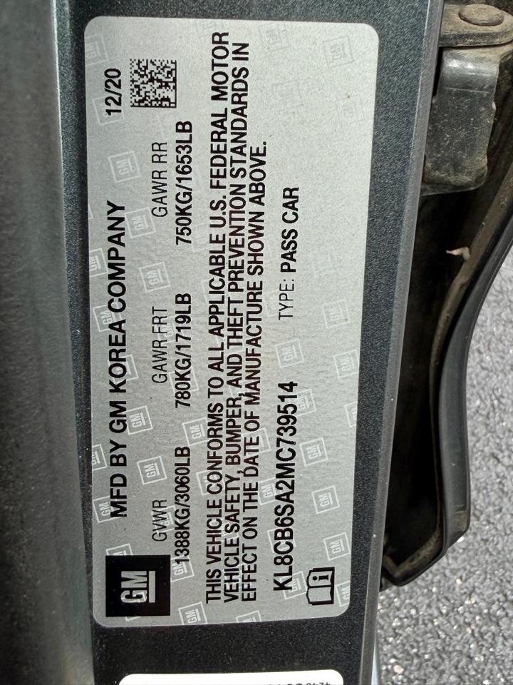 Chevrolet Spark 4dr HB CVT LS 2021