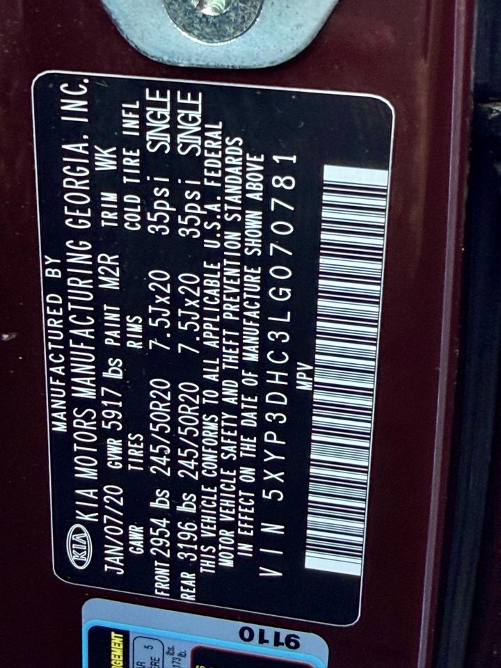 Kia Telluride EX AWD 2020