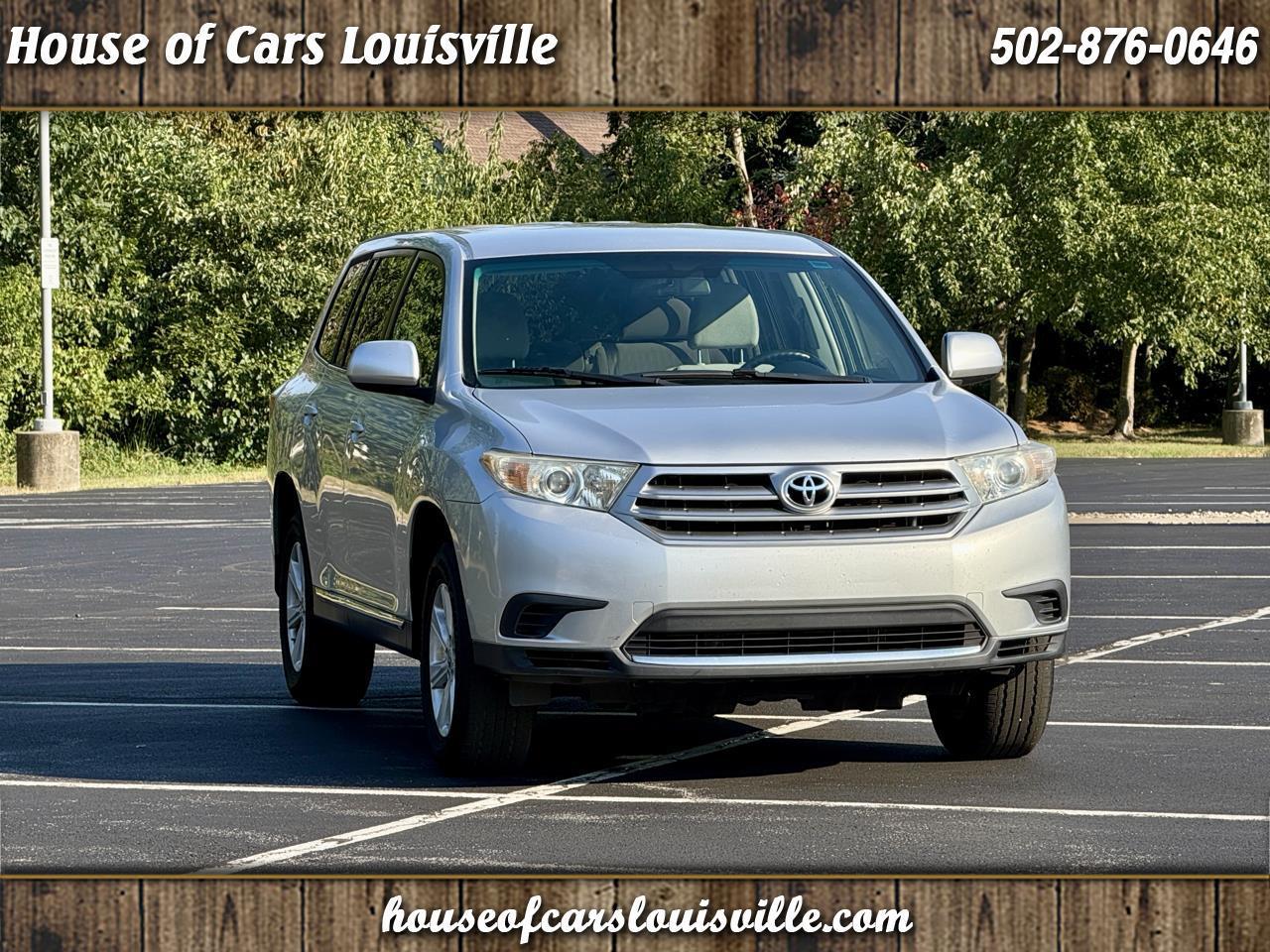 Toyota Highlander FWD 4dr I4 (Natl) 2013
