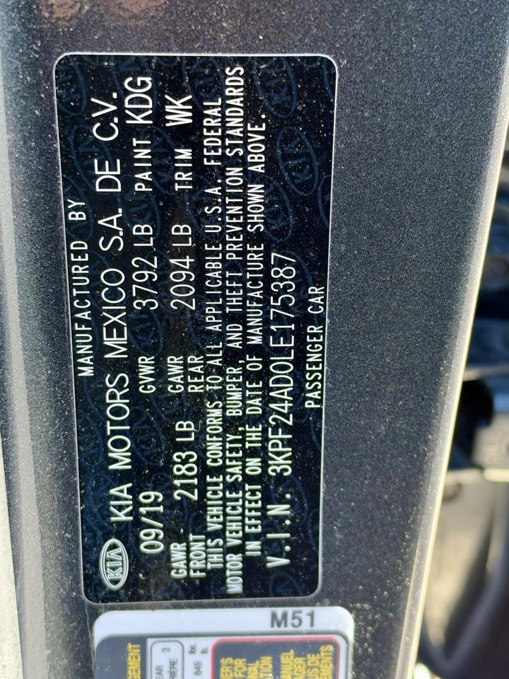 Kia Forte LXS IVT 2020