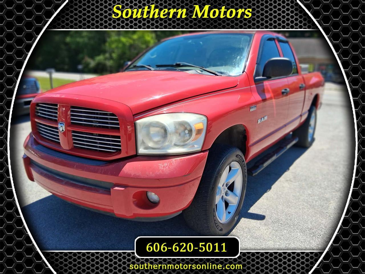 2008 Dodge Ram 1500 SXT Quad Cab Long Bed 4WD