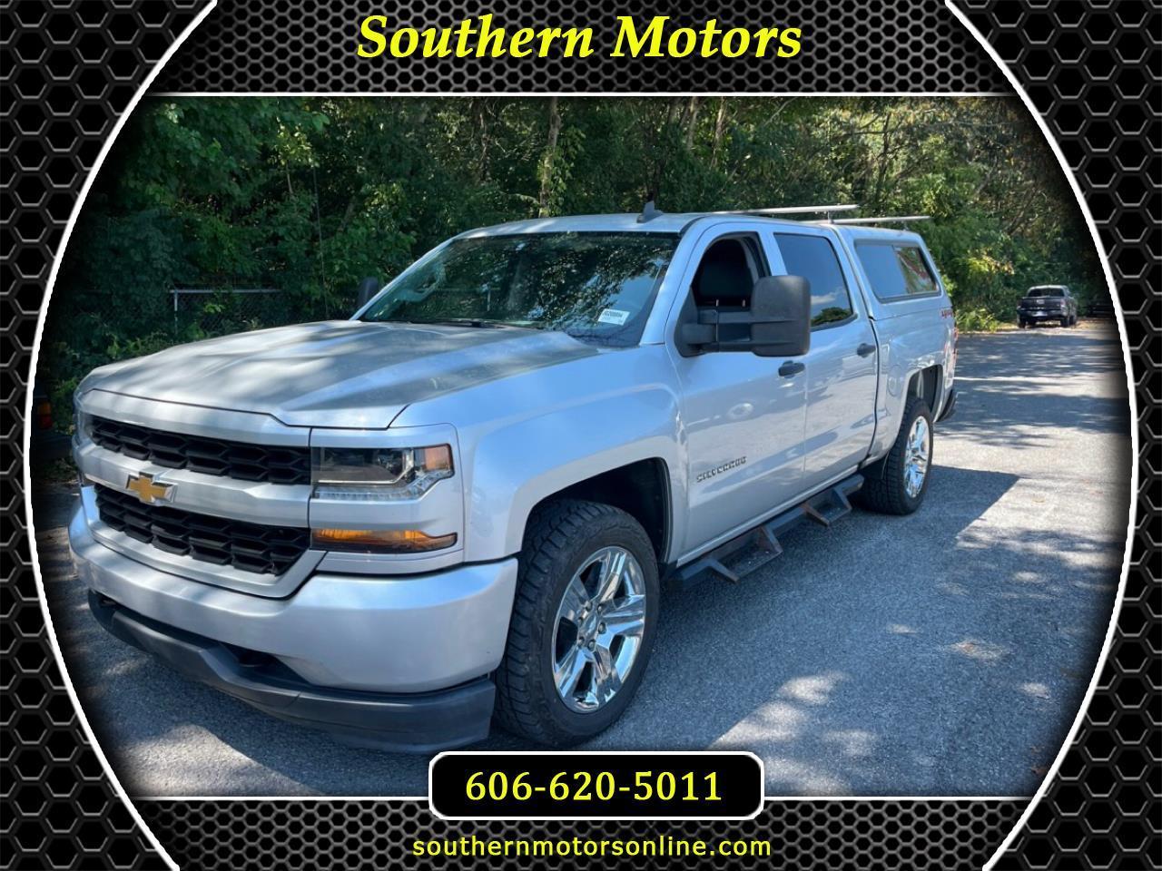 Chevrolet Silverado 1500 4WD Crew Cab 143.5" Custom 2018