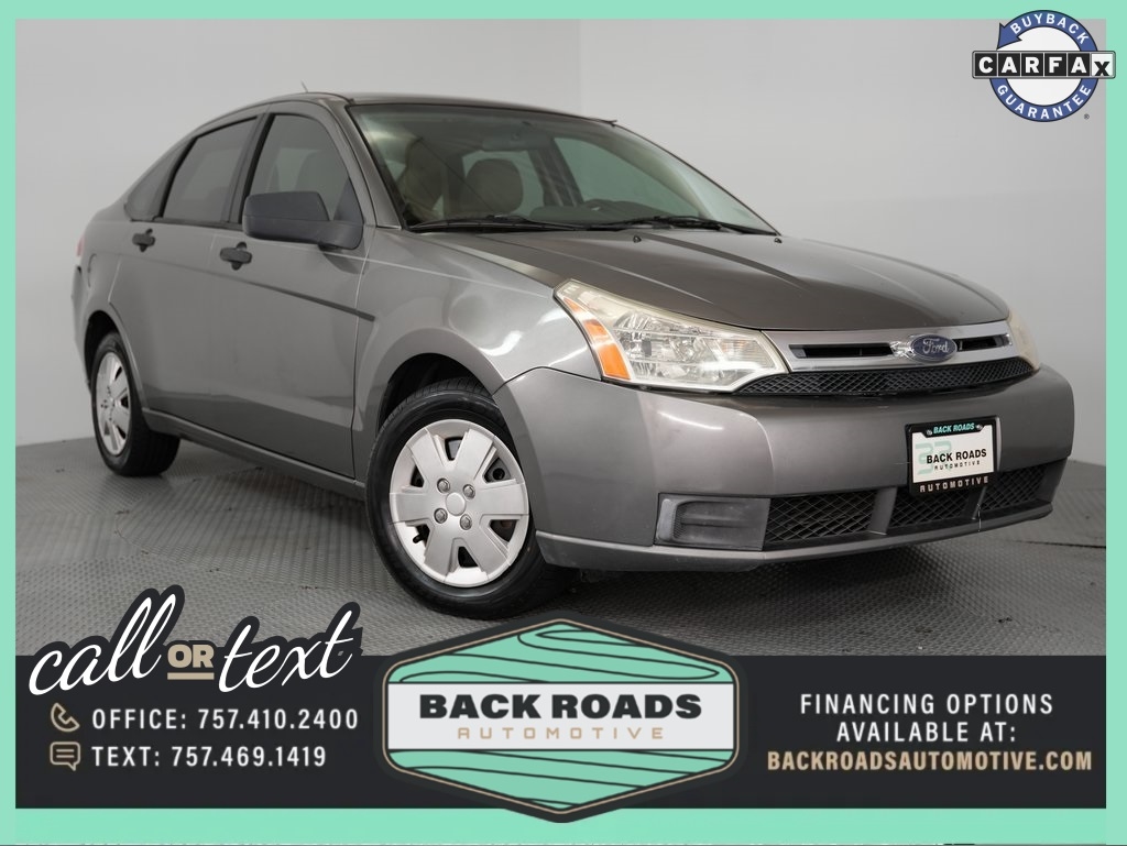 Ford Focus 4dr Sdn S 2009 Ford Focus 4dr Sdn S 2009