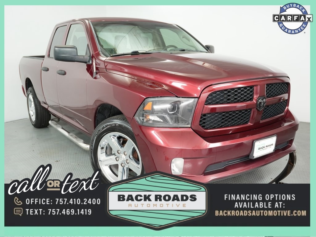 2017 RAM 1500 Express 4x4 Quad Cab 6'4" Box