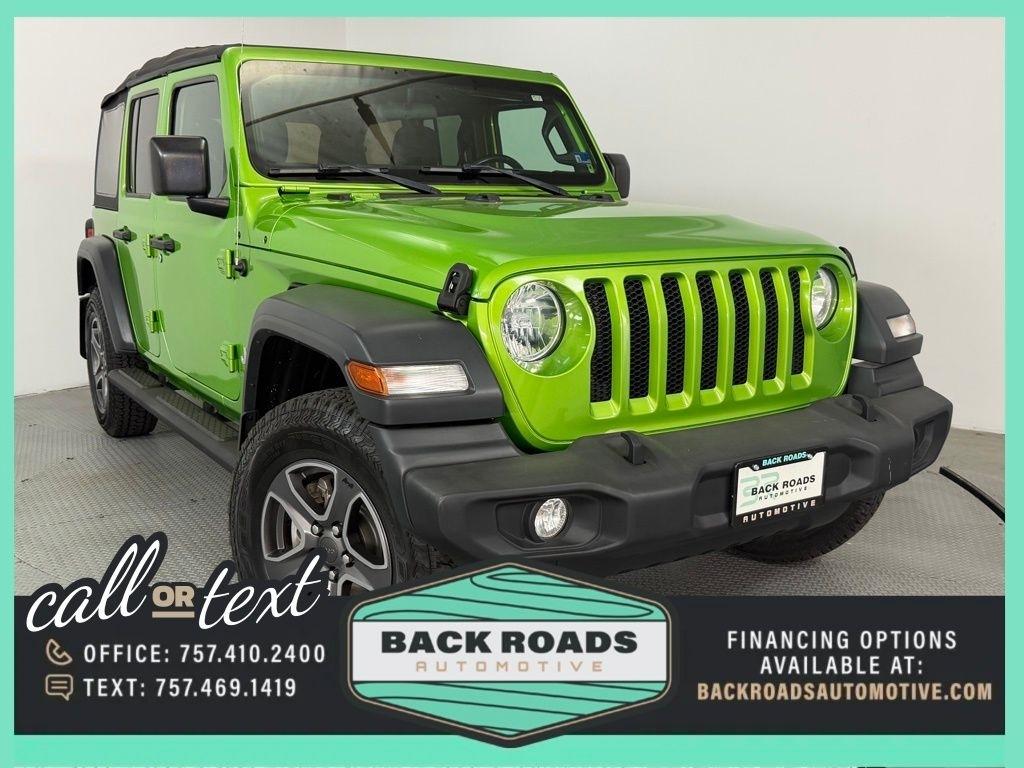 2018 Jeep Wrangler Unlimited Sport S 4x4