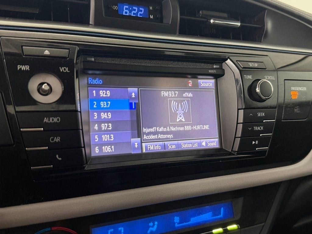 Toyota Corolla 4dr Sdn CVT S w/Special Edition Pkg (Natl) 2016