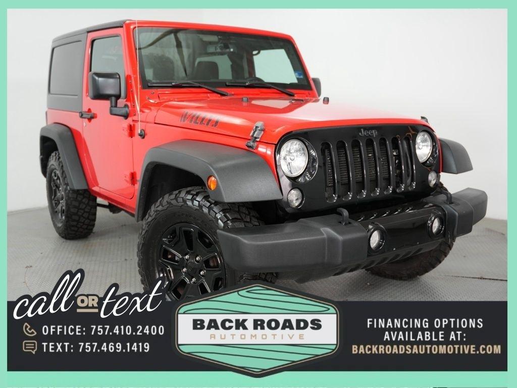 Jeep Wrangler 4WD 2dr Willys Wheeler 2016