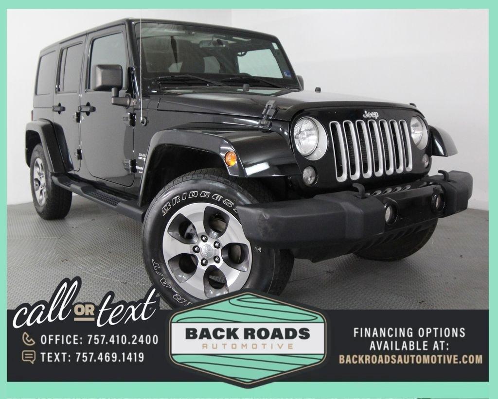 2018 Jeep Wrangler JK Unlimited Sahara 4x4