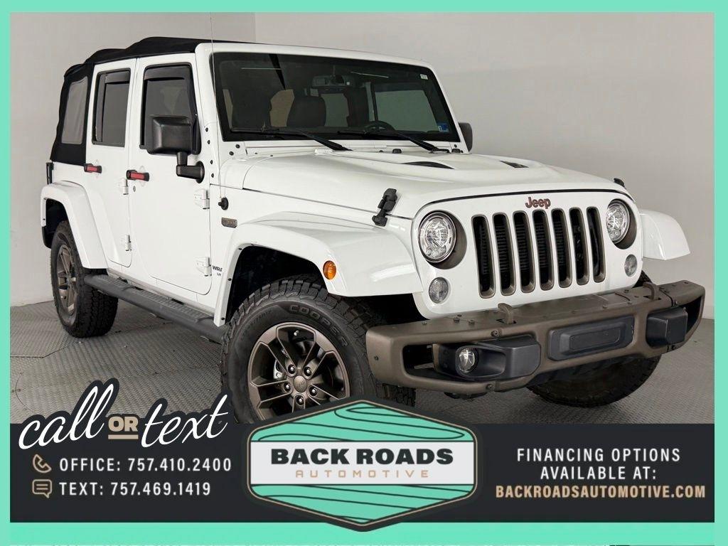 Jeep Wrangler Unlimited 75th Anniversary 4x4 *Ltd Avail* 2017