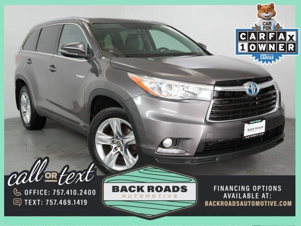 Toyota Highlander Hybrid AWD 4dr Limited (Natl) 2016