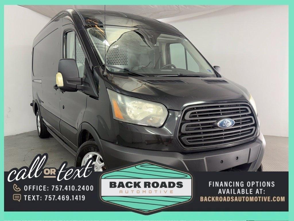 2015 Ford Transit Cargo Van T-250 148" Med Rf 9000 GVWR Sliding RH Dr