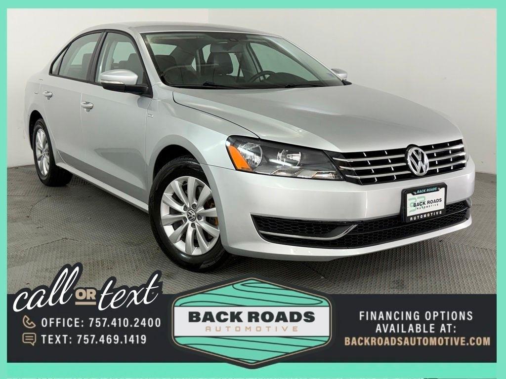 Volkswagen Passat 4dr Sdn 1.8T Auto S PZEV 2015
