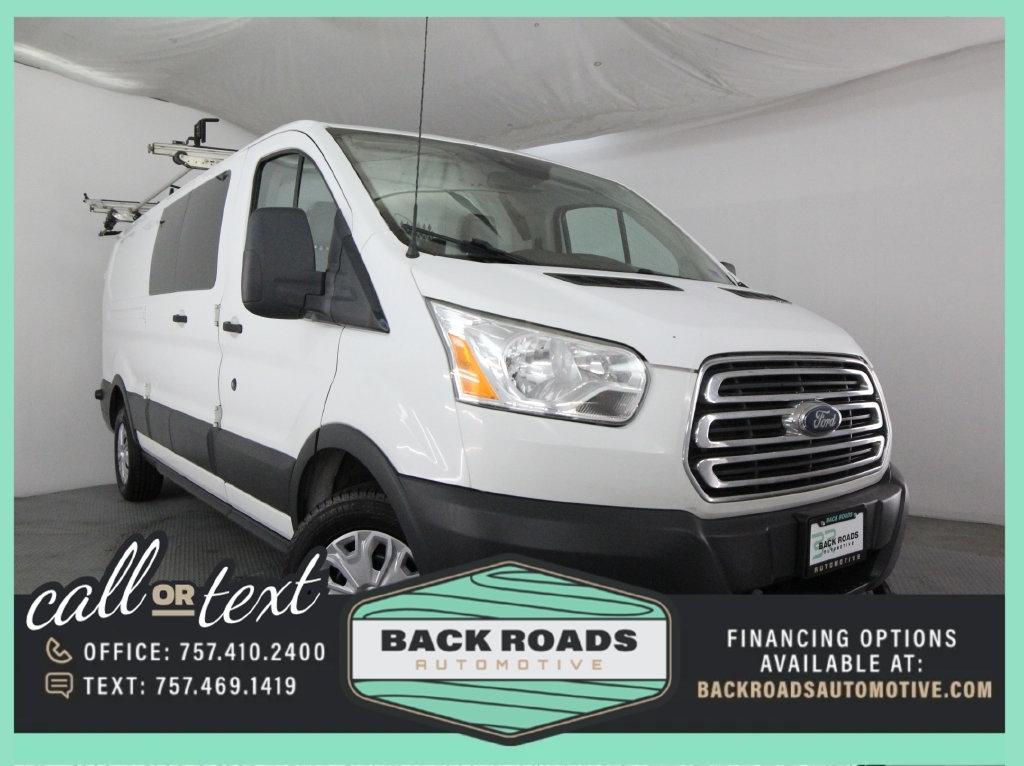 2017 Ford Transit Van T-350 148" Low Rf 9500 GVWR Swing-Out RH Dr