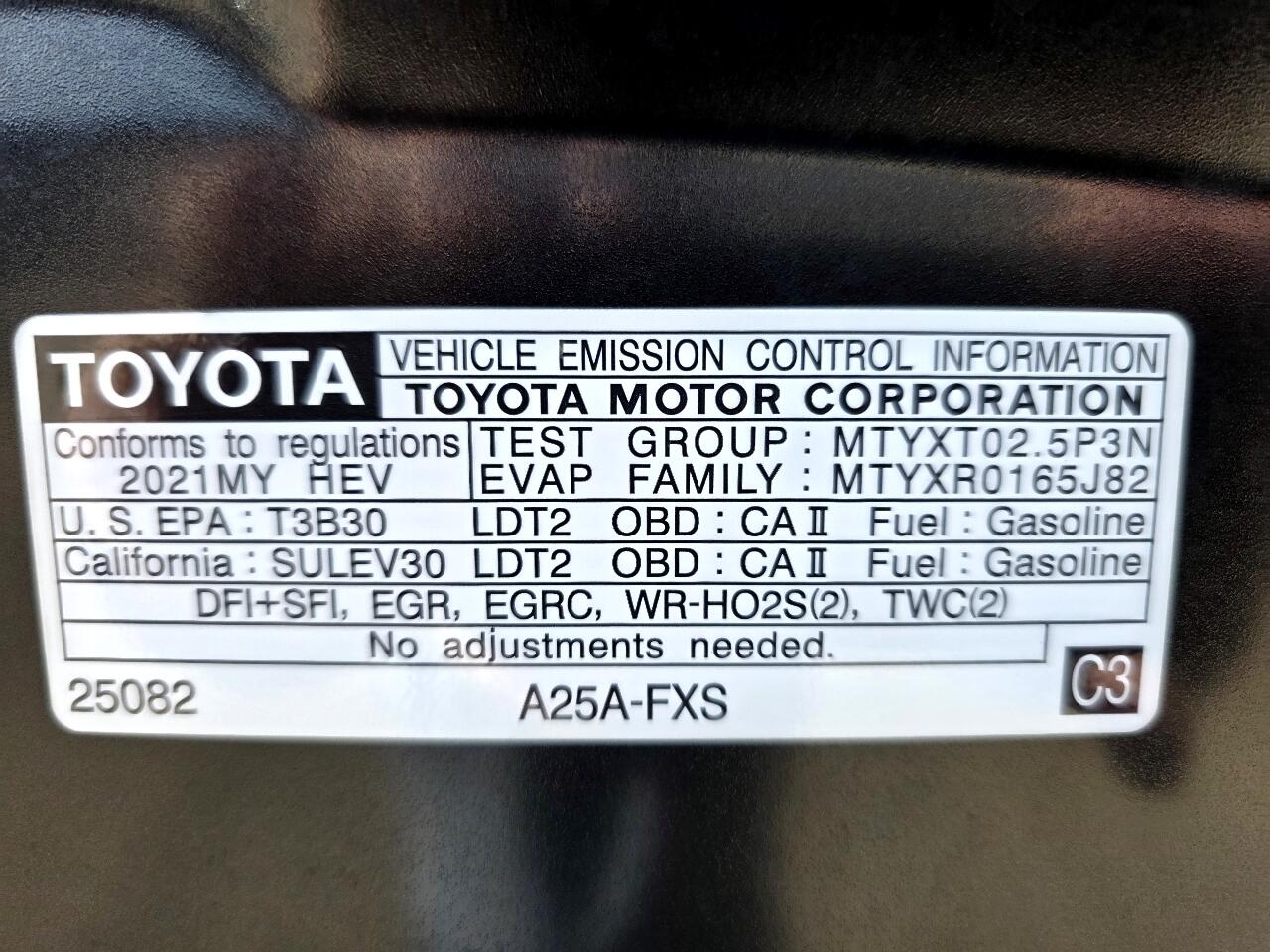 Toyota Venza Limited AWD (Natl) 2021