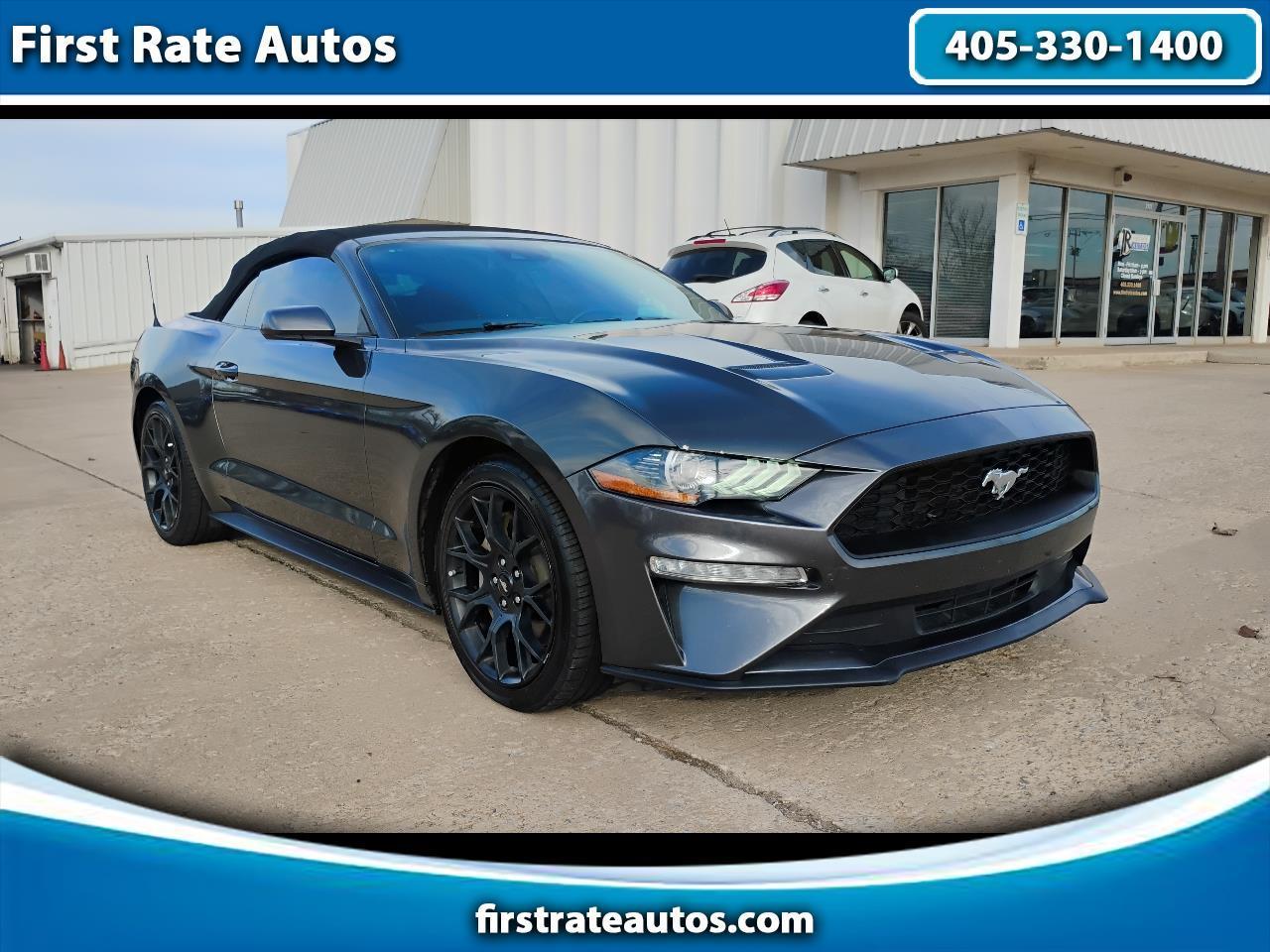 2019 Ford Mustang EcoBoost Convertible