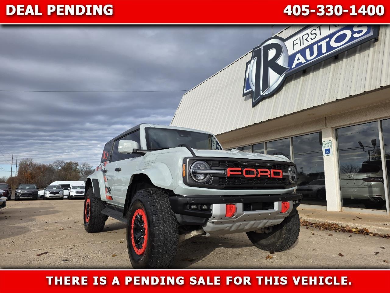 2024 Ford Bronco Raptor 4 Door Advanced 4x4
